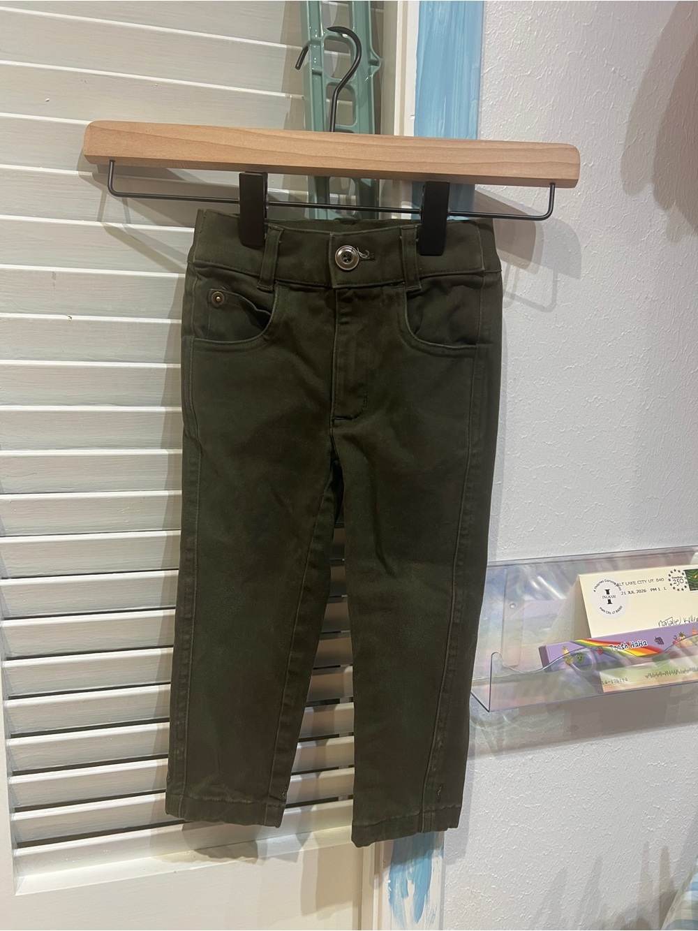 Cadets Olive Green Pants 2/3T
